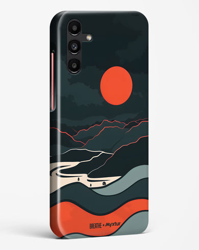Fiery Nightfall [BREATHE] Hard Case Phone Cover (Samsung)