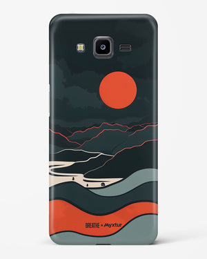 Fiery Nightfall [BREATHE] Hard Case Phone Cover (Samsung)