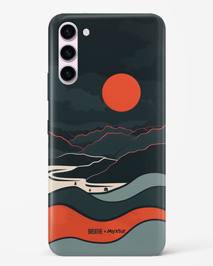 Fiery Nightfall [BREATHE] Hard Case Phone Cover (Samsung)