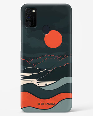 Fiery Nightfall [BREATHE] Hard Case Phone Cover (Samsung)