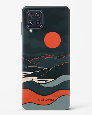 Fiery Nightfall [BREATHE] Hard Case Phone Cover (Samsung)