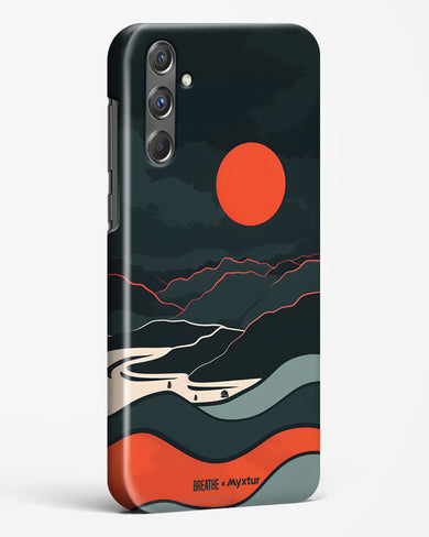 Fiery Nightfall [BREATHE] Hard Case Phone Cover (Samsung)