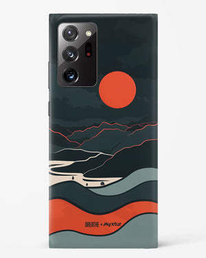 Fiery Nightfall [BREATHE] Hard Case Phone Cover (Samsung)