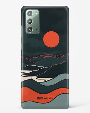 Fiery Nightfall [BREATHE] Hard Case Phone Cover (Samsung)