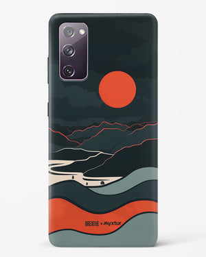 Fiery Nightfall [BREATHE] Hard Case Phone Cover (Samsung)