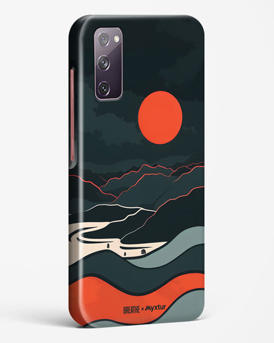 Fiery Nightfall [BREATHE] Hard Case Phone Cover (Samsung)