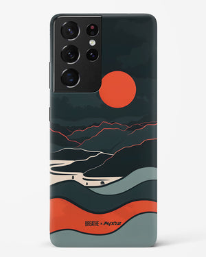 Fiery Nightfall [BREATHE] Hard Case Phone Cover (Samsung)