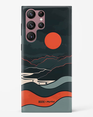 Fiery Nightfall [BREATHE] Hard Case Phone Cover (Samsung)