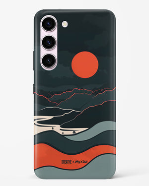 Fiery Nightfall [BREATHE] Hard Case Phone Cover (Samsung)