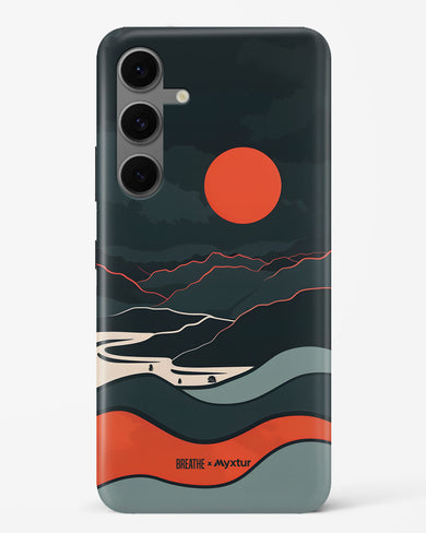 Fiery Nightfall [BREATHE] Hard Case Phone Cover (Samsung)