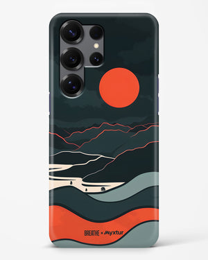 Fiery Nightfall [BREATHE] Hard Case Phone Cover (Samsung)