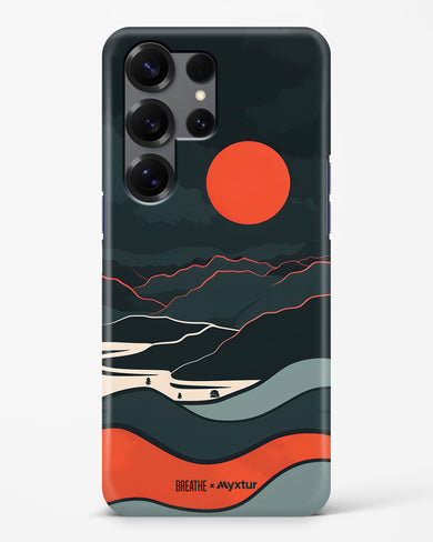 Fiery Nightfall [BREATHE] Hard Case Phone Cover (Samsung)