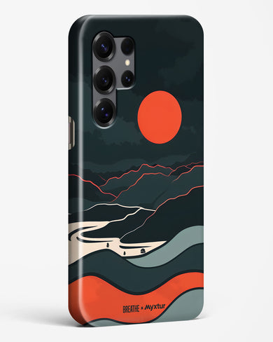 Fiery Nightfall [BREATHE] Hard Case Phone Cover (Samsung)