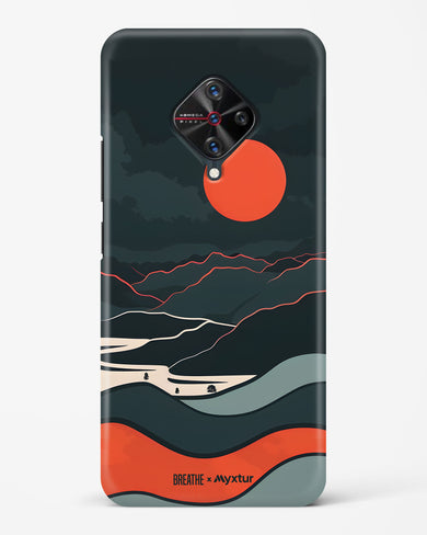 Fiery Nightfall [BREATHE] Hard Case Phone Cover (Vivo)