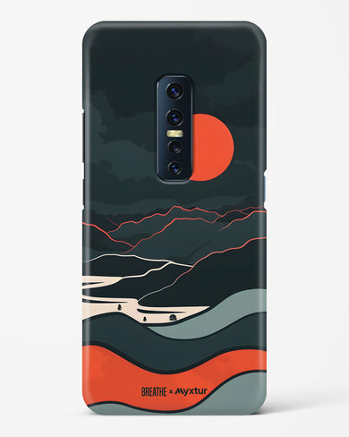 Fiery Nightfall [BREATHE] Hard Case Phone Cover (Vivo)