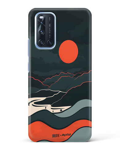 Fiery Nightfall [BREATHE] Hard Case Phone Cover (Vivo)