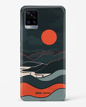 Fiery Nightfall [BREATHE] Hard Case Phone Cover (Vivo)