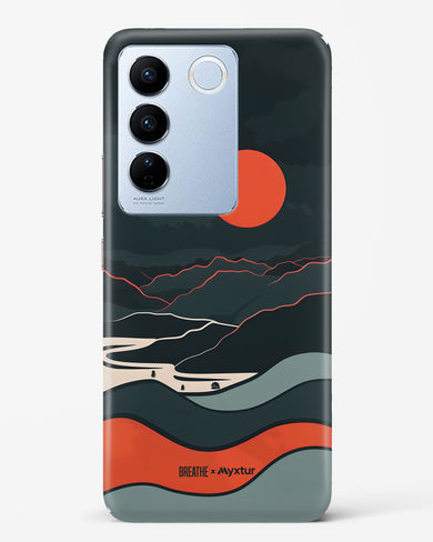 Fiery Nightfall [BREATHE] Hard Case Phone Cover (Vivo)