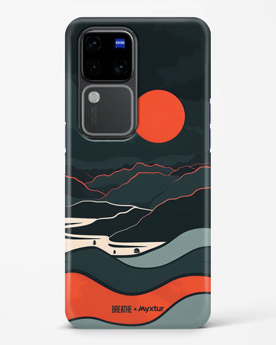 Fiery Nightfall [BREATHE] Hard Case Phone Cover (Vivo)