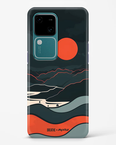Fiery Nightfall [BREATHE] Hard Case Phone Cover (Vivo)