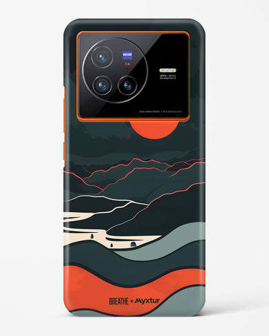 Fiery Nightfall [BREATHE] Hard Case Phone Cover (Vivo)