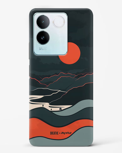 Fiery Nightfall [BREATHE] Hard Case Phone Cover (Vivo)