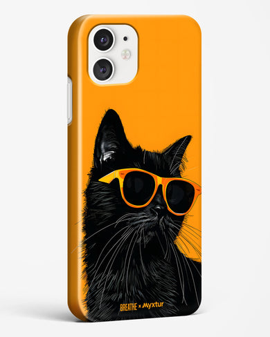 Feline Flair [BREATHE] Hard Case Phone Cover (Apple)