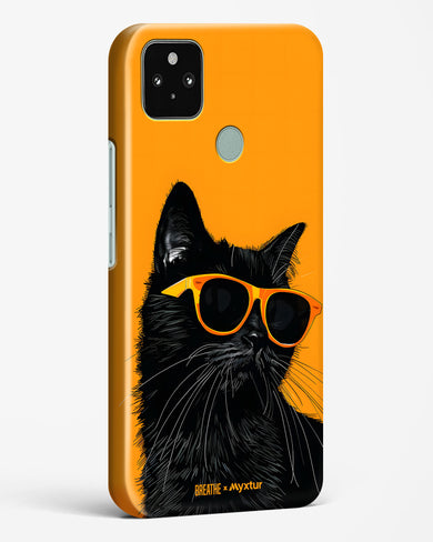 Feline Flair [BREATHE] Hard Case Phone Cover (Google)