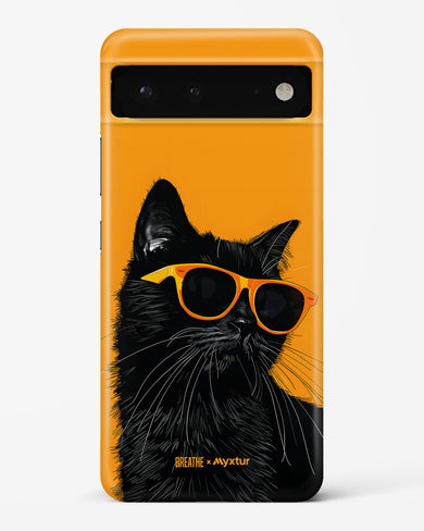 Feline Flair [BREATHE] Hard Case Phone Cover (Google)