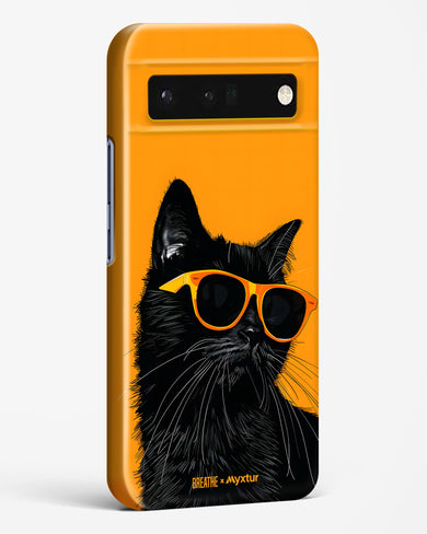 Feline Flair [BREATHE] Hard Case Phone Cover (Google)