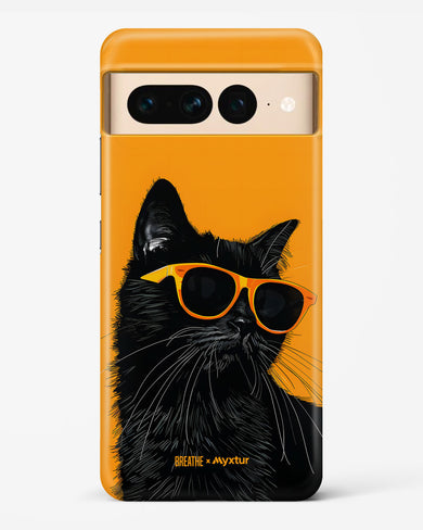 Feline Flair [BREATHE] Hard Case Phone Cover (Google)