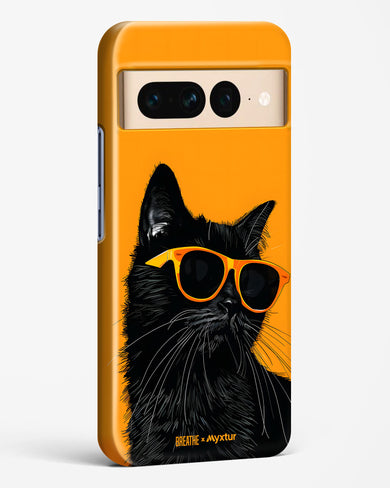 Feline Flair [BREATHE] Hard Case Phone Cover (Google)