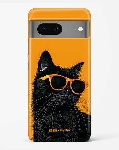 Feline Flair [BREATHE] Hard Case Phone Cover (Google)