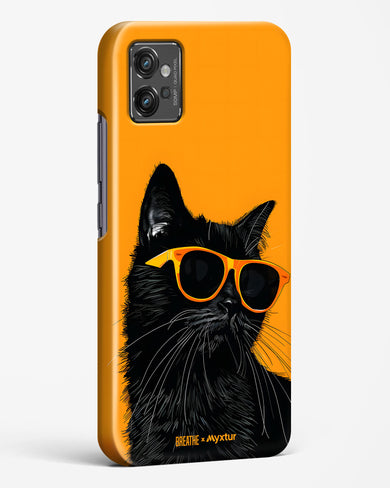 Feline Flair [BREATHE] Hard Case Phone Cover (Motorola)