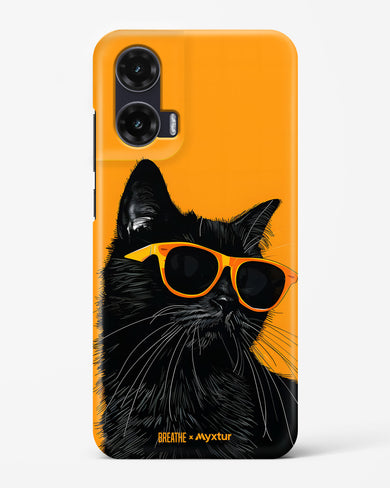 Feline Flair [BREATHE] Hard Case Phone Cover (Motorola)