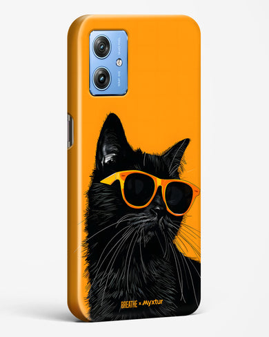 Feline Flair [BREATHE] Hard Case Phone Cover (Motorola)
