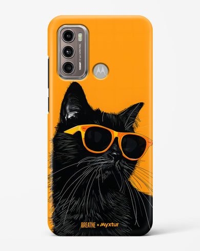 Feline Flair [BREATHE] Hard Case Phone Cover (Motorola)