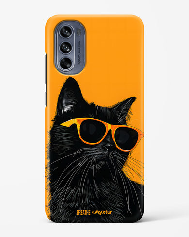 Feline Flair [BREATHE] Hard Case Phone Cover (Motorola)