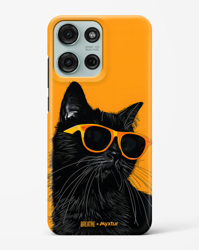 Feline Flair [BREATHE] Hard Case Phone Cover (Motorola)
