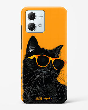 Feline Flair [BREATHE] Hard Case Phone Cover (Motorola)