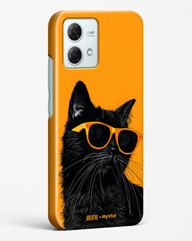 Feline Flair [BREATHE] Hard Case Phone Cover (Motorola)