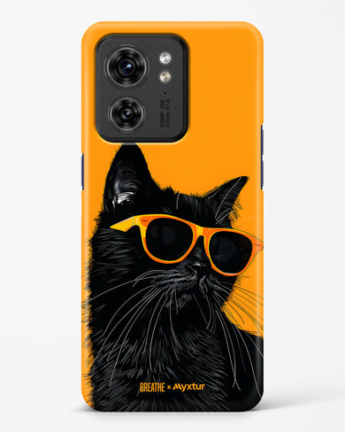 Feline Flair [BREATHE] Hard Case Phone Cover (Motorola)