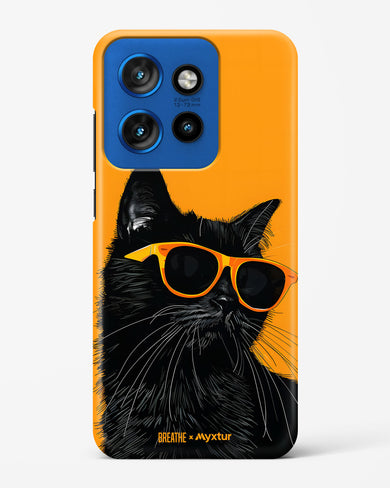 Feline Flair [BREATHE] Hard Case Phone Cover (Motorola)