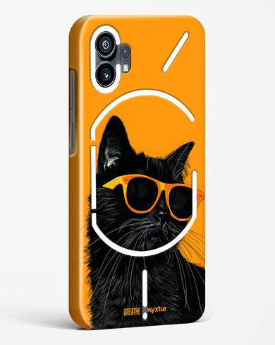 Feline Flair [BREATHE] Hard Case Phone Cover (Nothing)