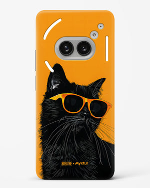 Feline Flair [BREATHE] Hard Case Phone Cover (Nothing)