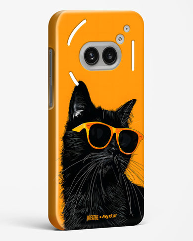 Feline Flair [BREATHE] Hard Case Phone Cover (Nothing)