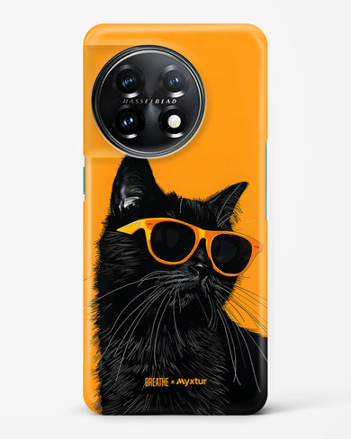 Feline Flair [BREATHE] Hard Case Phone Cover (OnePlus)