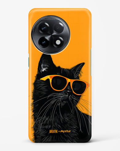 Feline Flair [BREATHE] Hard Case Phone Cover (OnePlus)