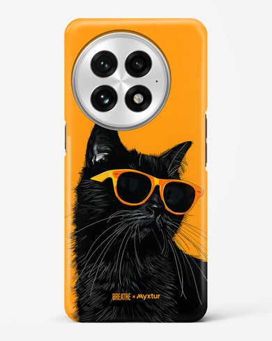 Feline Flair [BREATHE] Hard Case Phone Cover (OnePlus)