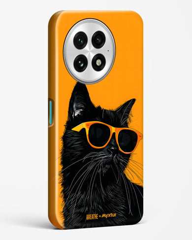 Feline Flair [BREATHE] Hard Case Phone Cover (OnePlus)